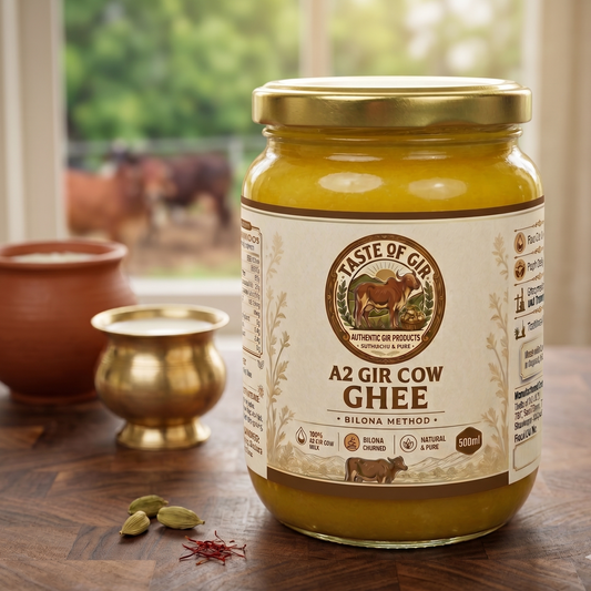 A2 Desi Gir Cow Ghee (500 mL)